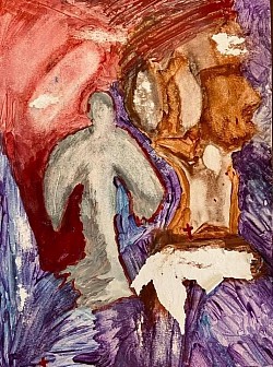 THREE PEOPLE I ADMIRE MOST! WATERCOLOR ON PAPER 12.26.2020SHELTON,CT