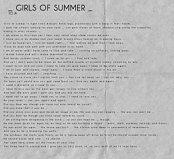 GIRLS OF SUMMER