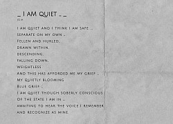 I AM QUIET